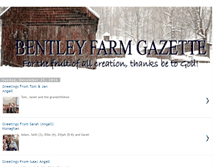 Tablet Screenshot of bentleyfarm.org